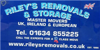 RILEYS REMOVALS AND FURNISHERS in Gillingham