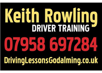 Keith Rowling Driver Training in Godalming