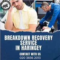 Towing Service in Haringey in Finsbury Park