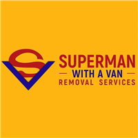 Super Man with a Van Edgware in Edgware