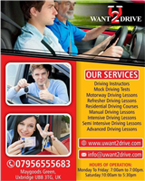 Uwant2drive | Driving schools Uxbridge in Uxbridge