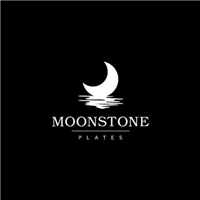 Moonstone Plates in New Row