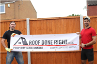 Tamworth Roofing Roof Done Right Ltd in Tamworth