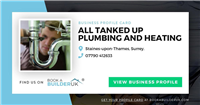 All Tanked Up Plumbing & Heating in Staines