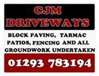 CJM Driveways in Crawley