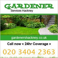 Gardener Services Hackney in London