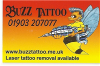 Buzz Tattoo in Lancing