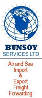Bunsoy Services Ltd (Worldwide Air and Sea Cargo Forewarding) in 39 Farthing Grove Netherfield